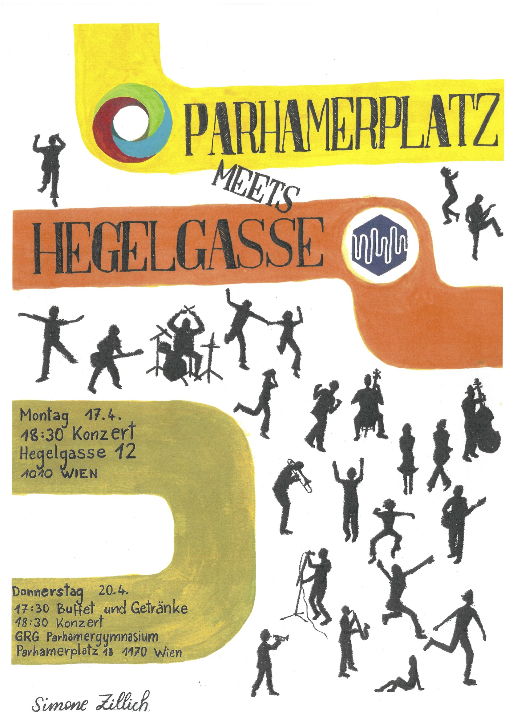 Parhamerplatz meets Hegelgasse
