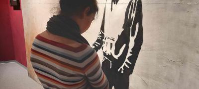 8b und 8d in der "Banksy Ausstellung"