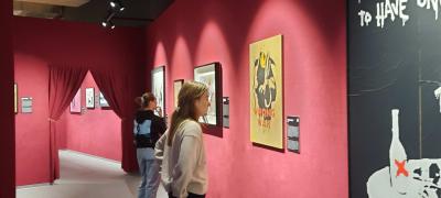 8b und 8d in der "Banksy Ausstellung"