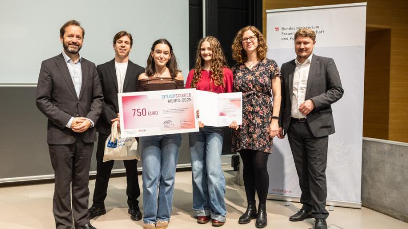 5D gewinnt 2. Preis beim Citizen Science Award