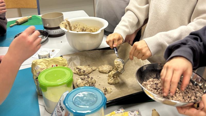 Kochen in der Machmittagsbetreuung