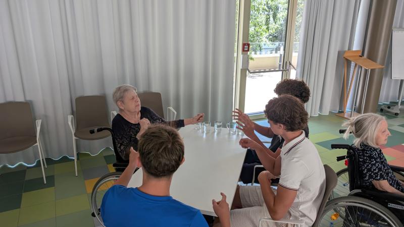 6E im Pflegeheim