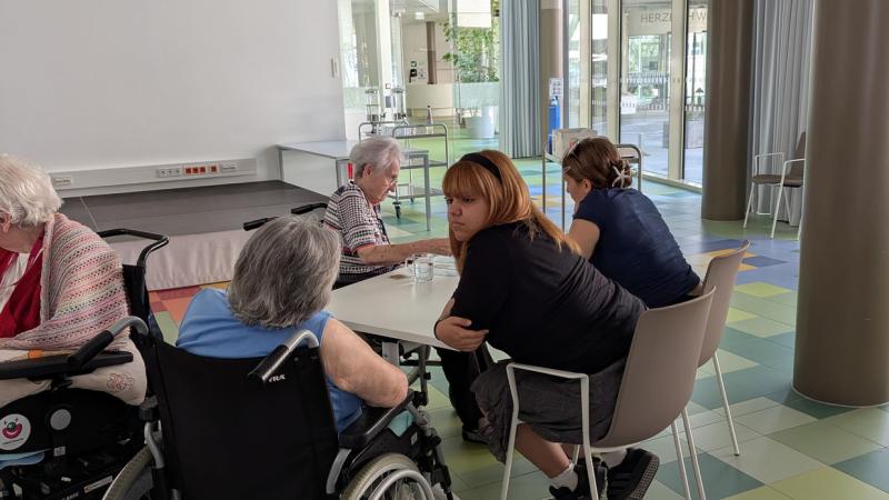 6E im Pflegeheim
