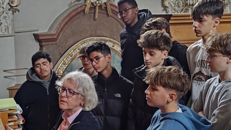 4D besucht die Orgel